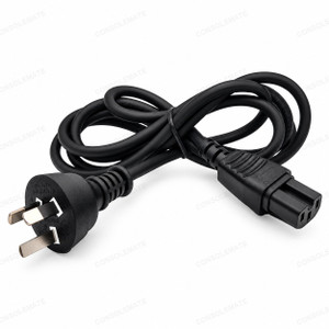 Notched C15 Power Cord 2m - AU Plug Mains Lead for Kettles, Appliances & Equipment - main product photo