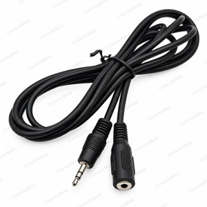 3.5mm Stereo Extension Cable 1.8m - Male to Female Aux Lead - Product photo