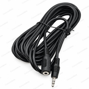 3.5mm Stereo Extension Cable 5m - Male to Female Aux Lead - Main product photo
