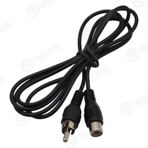 Single Channel RCA Extension Cable 1.2m - 1x RCA Male to Female Shielded