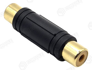 Gold Plated RCA Coupler | Female to Female Audio Video Cable Joiner Adaptor