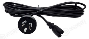 Long Figure-8 Power Lead 5m | AU 2-Pin Mains to IEC C7