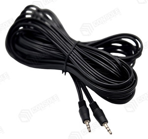 3.5mm Aux Cable 10 Metre - Male to Male Stereo Audio Lead, Screened – main product photo