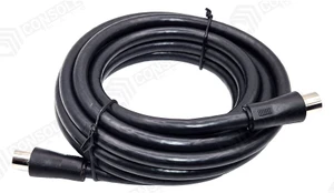 TV Aerial Flylead 3m | PAL Male to Male RG6 Quad Shield Antenna Cable