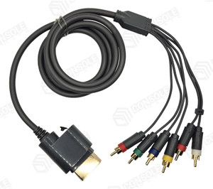 Component + AV Cable for Xbox 360 & 360 S with Optical Digital Audio Output
