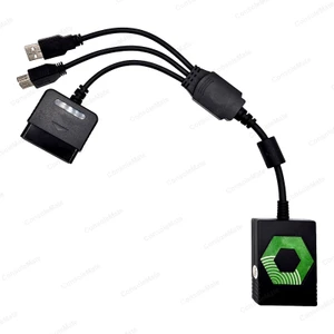 Controller and Dance Mat Converter for the Xbox 360 | suits PS1 and PS2 Pads – Complete cable product photo