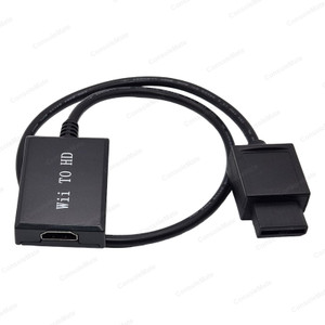 Wii to HDMI Converter on a 50cm Lead - 1080p Adapter for Nintendo Wii – Complete converter with genuine photographed lettering and Wii plug