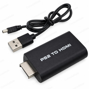 PS2 to HDMI Adapter | Plug-in Converter for PlayStation 2, USB Powered