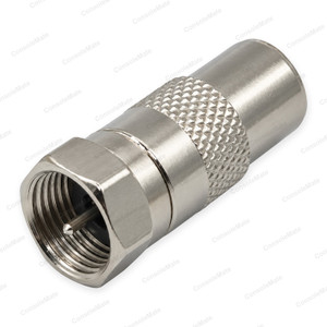 F Type Male to PAL Male Adaptor | Coax Plug to Plug