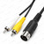 Composite RCA AV Cable for Sega Mega Drive 1 / Genesis 1 / Master System 1 (1.8m) – yellow video, white audio and DIN plug profiles – image 7
