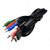 Component HD Video Cable (YPbPr) for PlayStation 2 & PlayStation 3 — 180cm (1.8m) – Complete cable product photo