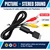 Composite RCA AV Cable for Sony PlayStation 1, 2 & 3 (PS1 / PS2 / PS3 / PSOne) — 1.8m – infographic 1 – image 2