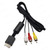 Composite RCA AV Cable for Sony PlayStation 1, 2 & 3 (PS1 / PS2 / PS3 / PSOne) — 1.8m