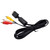 Composite RCA AV Cable for Sony PlayStation 1, 2 & 3 (PS1 / PS2 / PS3 / PSOne) — 1.8m – image 3