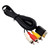 Composite RCA AV Cable for Sony PlayStation 1, 2 & 3 (PS1 / PS2 / PS3 / PSOne) — 1.8m – image 2