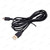 USB Charging & Data Cable for PlayStation 3 (PS3) Controller — 1.8m (180cm) – One cable - side angle – image 6