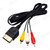 Composite AV Cable for the Original Xbox Console - RCA Audio Video Lead 1.8m – detail view 2 – image 2