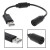 USB Breakaway Cable for Xbox 360 Wired Controller - PC Adapter Dongle Lead, 25cm, Black – image 6