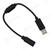 USB Breakaway Cable for Xbox 360 Wired Controller - PC Adapter Dongle Lead, 25cm, Black