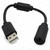 USB Breakaway Cable for Xbox 360 Wired Controller - PC Adapter Dongle Lead, 25cm, Black – Product photo 2