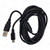 USB Charging & Data Cable for PlayStation 3 (PS3) Controller - 3 Metre Extra Long – One cable shown - alternate camera angle – image 7