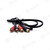 Stereo RCA Extension Lead - 2 RCA Plugs to 2 RCA Sockets, 1.2m Shielded – image 6