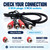 Stereo RCA Extension Lead - 2 RCA Plugs to 2 RCA Sockets, 1.2m Shielded – connection guide – image 2
