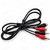 Stereo RCA Extension Lead - 2 RCA Plugs to 2 RCA Sockets, 1.2m Shielded – product photo – image 6