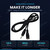3.5mm Stereo Extension Cable 1.8m - Male to Female Aux Lead – image 7