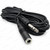 6.35mm Stereo Headphone Extension Cable 8m - 1/4 inch Plug to Socket - complete 8m trs extension with both ends visible