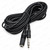 6.35mm Stereo Headphone Extension Cable 8m - 1/4 inch Plug to Socket - full long coil and plug-to-socket view – image 4