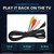 4 Pole 3.5mm to 3x RCA Composite AV Cable 1.5m - Camcorder Video Audio Lead – image 7