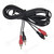 RCA Extension Cable 3m - 2 RCA Plugs to 2 RCA Sockets, Shielded Stereo Audio Lead