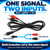 Subwoofer Y Splitter Cable 1.2m - 1 Male RCA to 2 Male RCA Audio Lead – Connection and compatibility guide – image 2