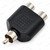RCA Splitter Adaptor - 1 x RCA Plug to 2 x RCA Sockets | Y Adapter – product detail photo 6 – image 8