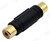 Gold Plated RCA Coupler | Female to Female Audio Video Cable Joiner Adaptor – image 3