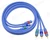 1.5m Component Video Cable | 3 x RCA to 3 x RCA Gold Plated 75 Ohm OFC