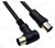 Right Angle TV Antenna Flylead 1.8m | PAL Male to Male 75 Ohm Coax – image 6