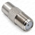 PAL Male Plug to F Type Female Socket Adaptor | TV Aerial to F Coax - reverse view – image 4