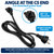 Right Angle Clover Leaf Power Lead 2m | AU 3-Pin Plug to Angled IEC C5 - Compatibility and usage guide – image 3