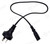 Short Figure-8 Power Lead 0.5m | AU 2-Pin Mains to IEC C7