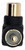 RCA Right-Angle Adaptor Male to Female | 90 Degree Gold-Plated | Black – product photo – image 5