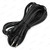 3.5mm Aux Cable 10 Metre - Male to Male Stereo Audio Lead, Screened – Lower-front coil and connector view – image 8