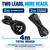 C15 Power Lead + Extension Bundle | 4m Total Reach - connection and compatibility guide – image 2