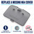 Translucent Smoke Grey Memory Expansion Bay Door / Lid for Nintendo 64 (N64) – buyer guide 2 – image 3