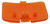 Translucent Fire Orange Memory Expansion Bay Door / Lid for Nintendo 64 (N64) – image 4