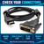 HDMI to DVI-D Cable 2m with Ferrite Cores - 24+1 Pin Monitor Lead - Connection guide – image 2