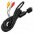 Heavy Duty Composite AV Cable for PlayStation 1, 2 & 3 - Thick RCA Lead 1.8m – complete cable viewed from the reverse side – image 5