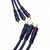 5m Component Video Cable | 3 x RCA to 3 x RCA Gold Plated OFC YPbPr Lead - Product photo – image 4