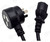 Piggy-Back IEC C13 Power Lead 2m | AU 3-Pin Pass-Through Mains Plug – image 2